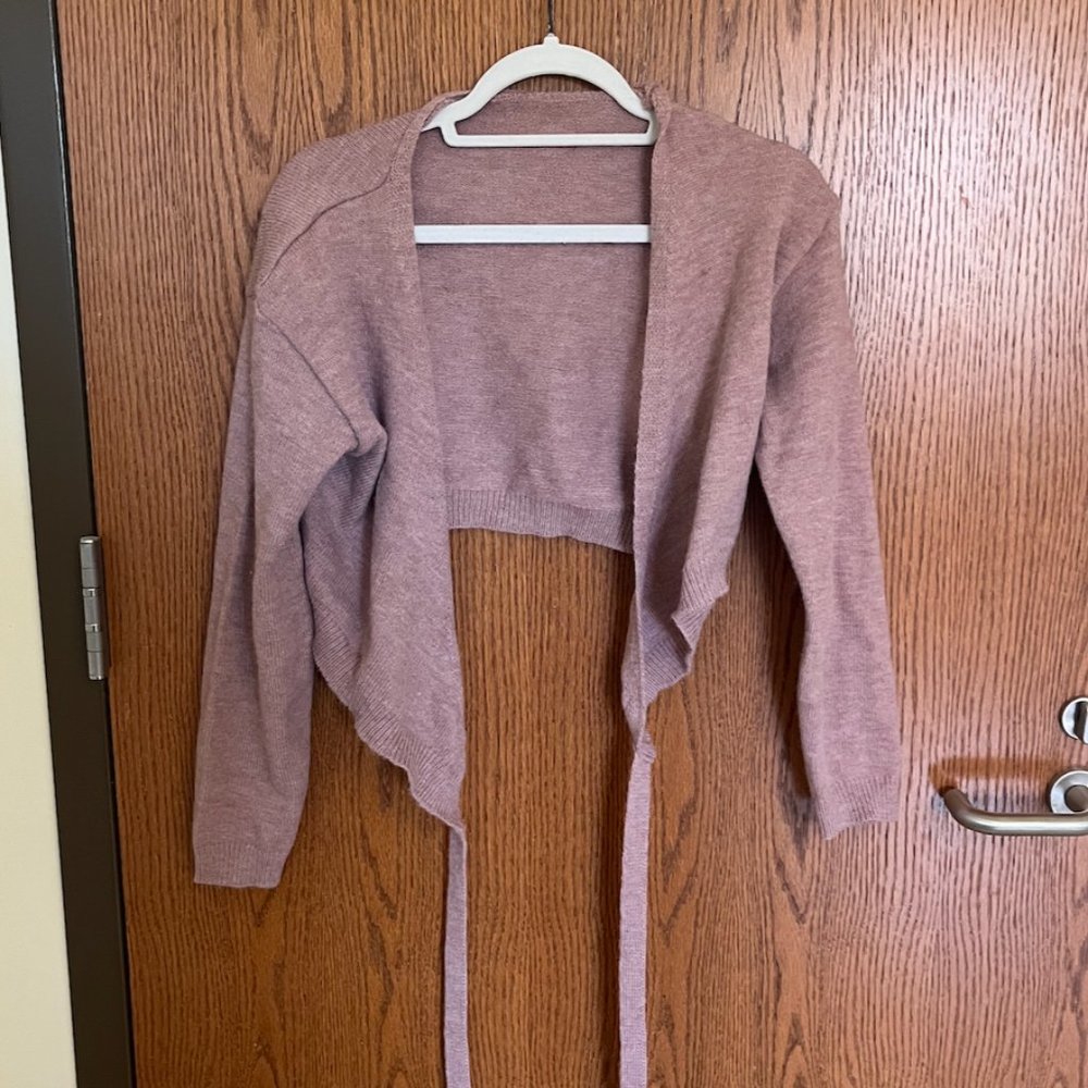 Wrap cardigan